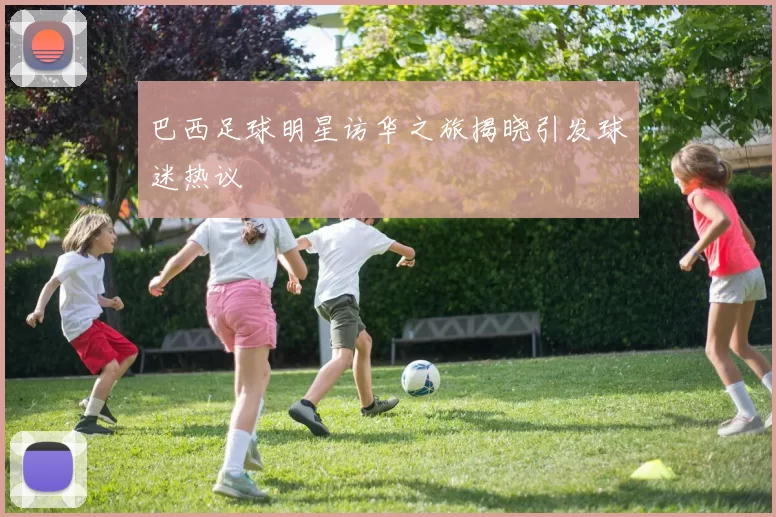 巴西足球明星访华之旅揭晓引发球迷热议